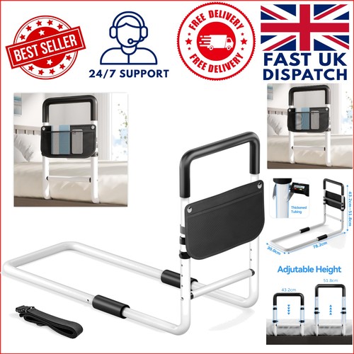 Universal adjustable bed - adjustable, rail