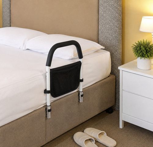 Bed assist safety - assist, rail