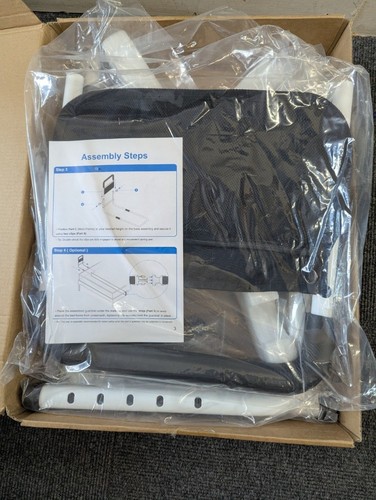 Bnib bed rail guard - in, black