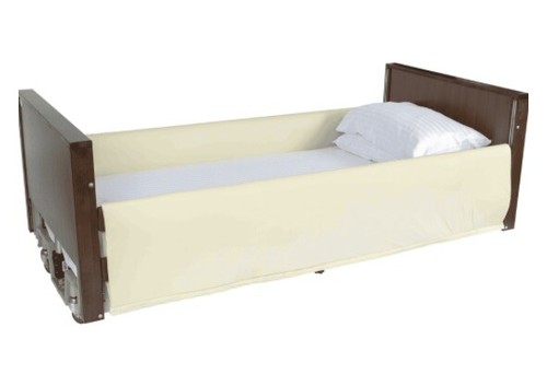 Full length bed - bed, rail