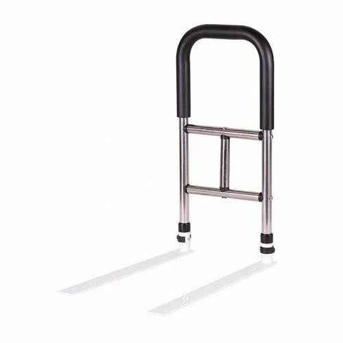 Bed assist rail with padded - rail,